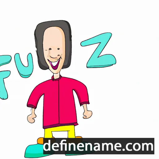 cartoon of the name Fouz