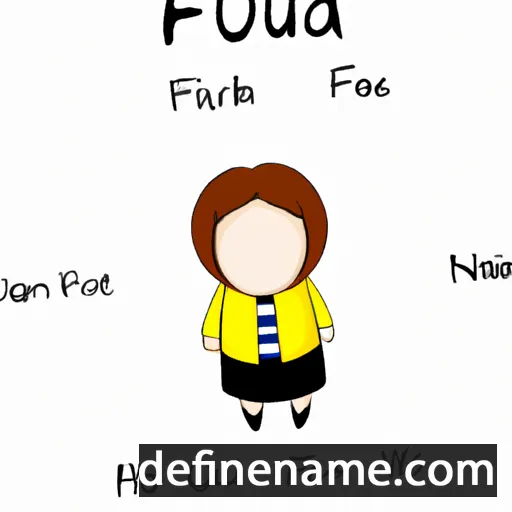 Fouzia cartoon