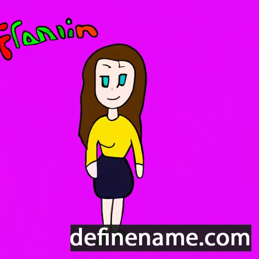 cartoon of the name Fránn