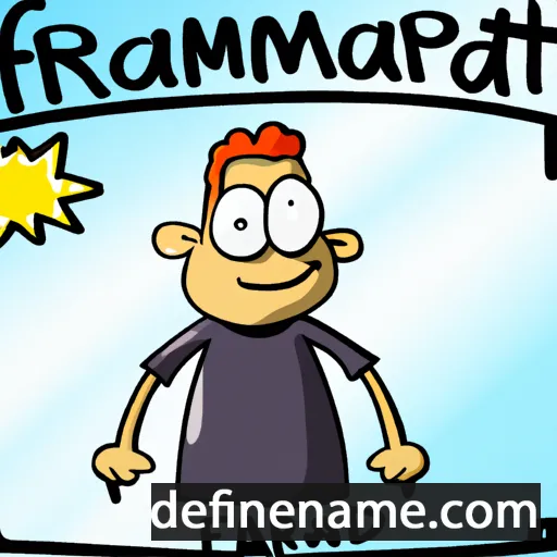 Framhard cartoon