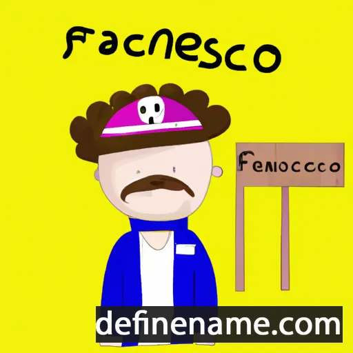 Françesko cartoon