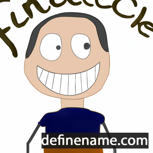 cartoon of the name Françesku