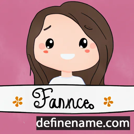 cartoon of the name Francés