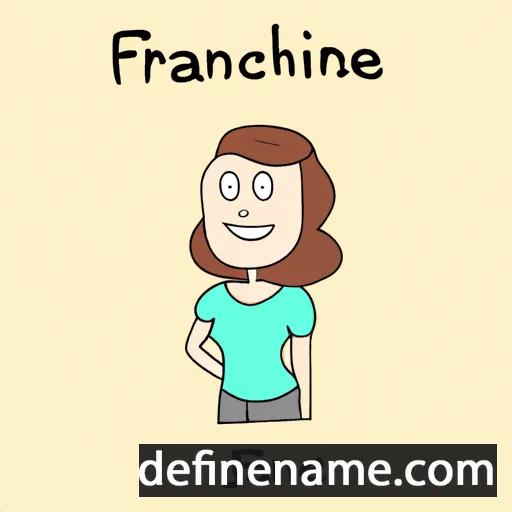 Franceline cartoon