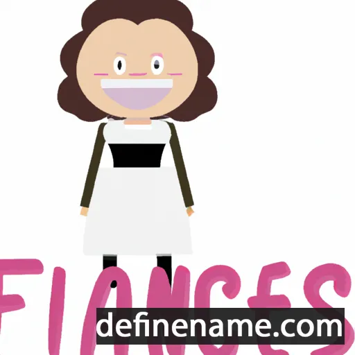 cartoon of the name Francess