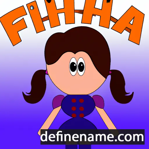 cartoon of the name Francha