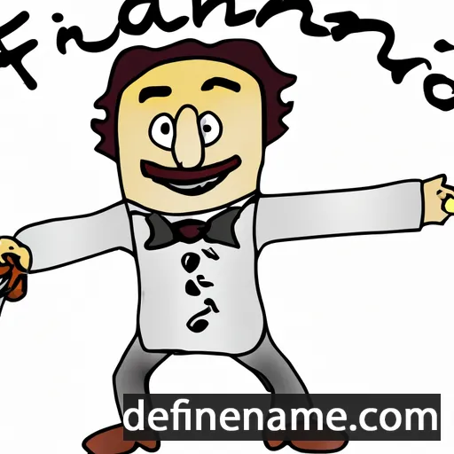 Franchino cartoon