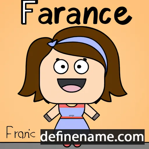 cartoon of the name Francia