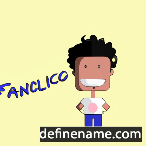 cartoon of the name Francielo