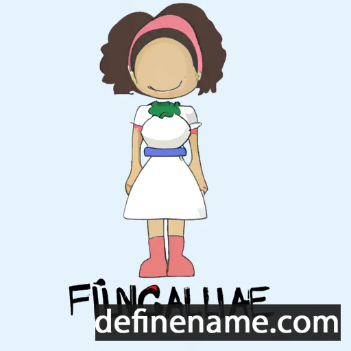 cartoon of the name Francilla