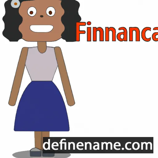 cartoon of the name Francinia