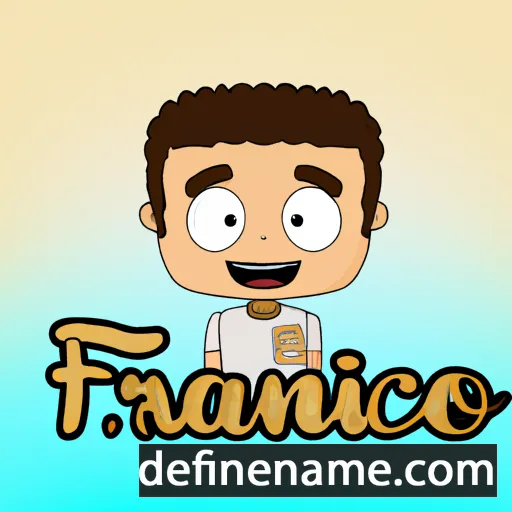 Franciso cartoon