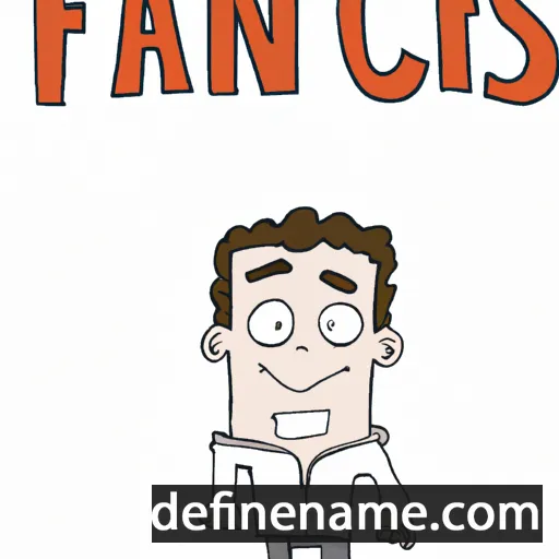 cartoon of the name Francus