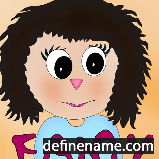 cartoon of the name Francy