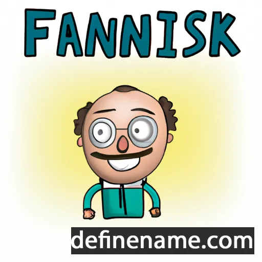 cartoon of the name Franġisk