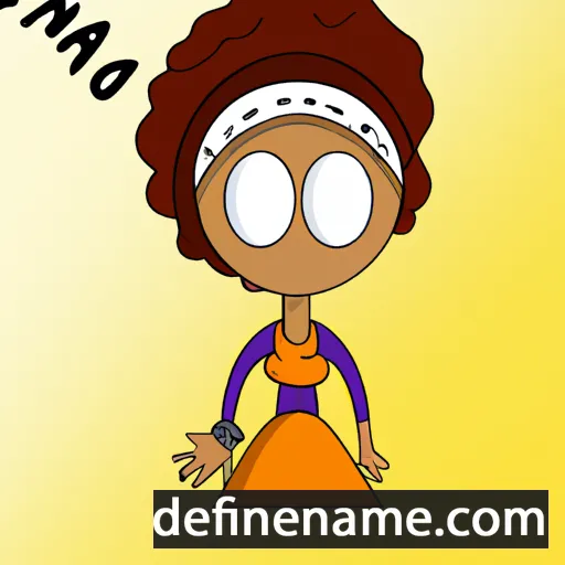 cartoon of the name Franja