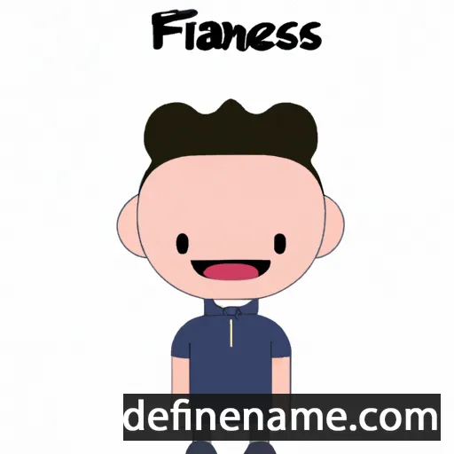 cartoon of the name Franses