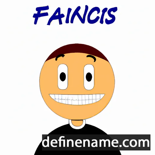 cartoon of the name Fransis