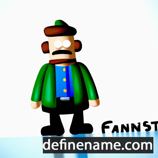 cartoon of the name Frantsisk