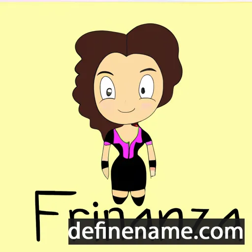 cartoon of the name Franzina