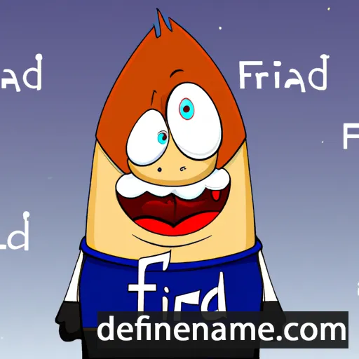 Fraði cartoon