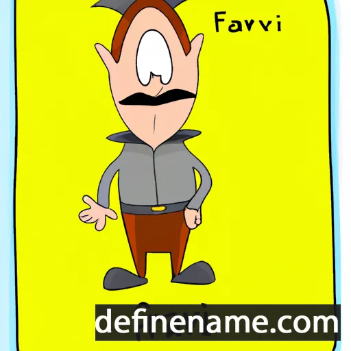 Fraviu cartoon