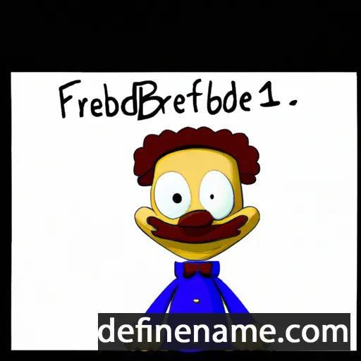 Fredebert cartoon