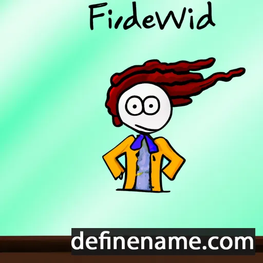 Fredeswinda cartoon