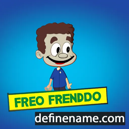 Fredinho cartoon