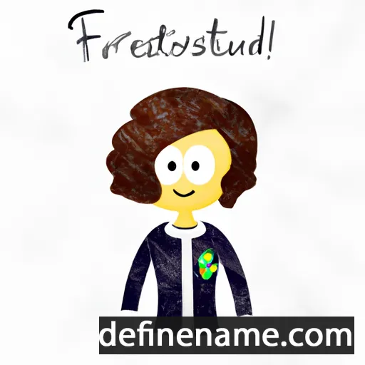 Fredistina cartoon