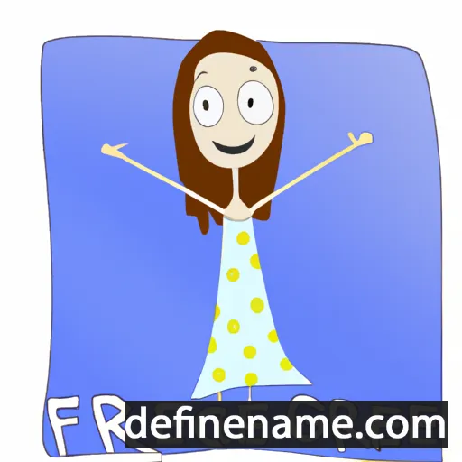 cartoon of the name Free-grace