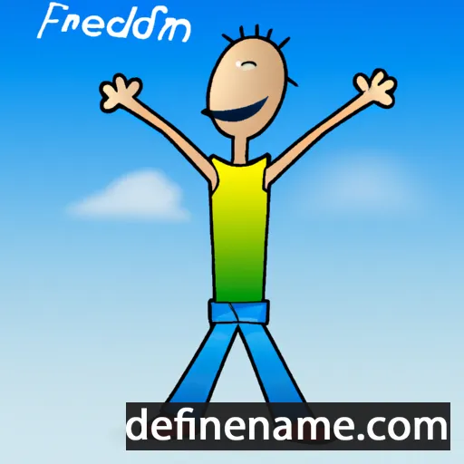 Freedom cartoon