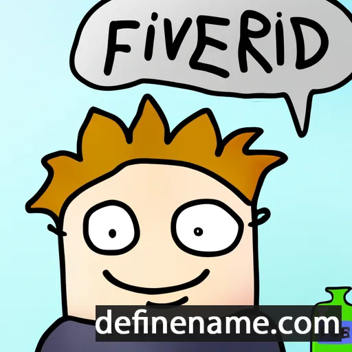 Frejvid cartoon