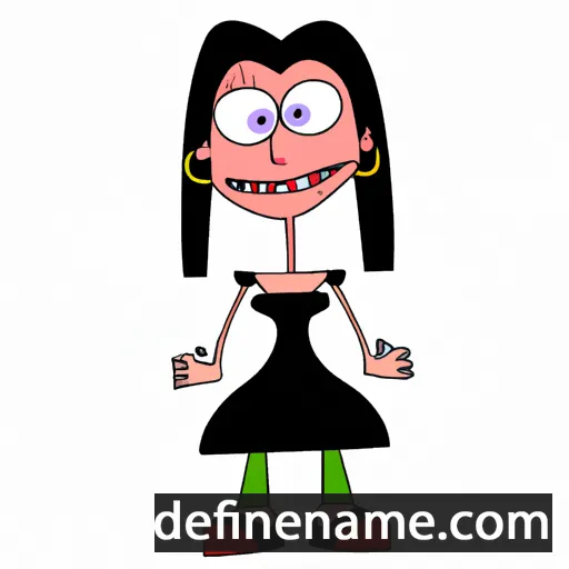 cartoon of the name Frena