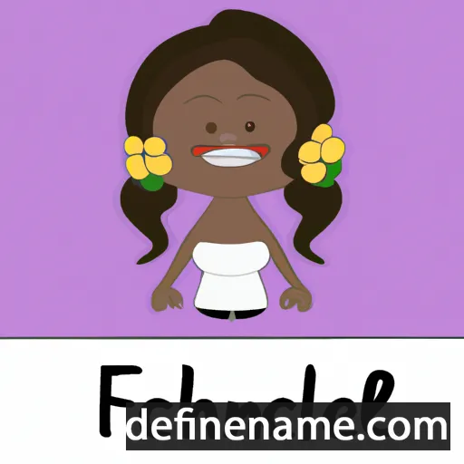 cartoon of the name Frenchelle