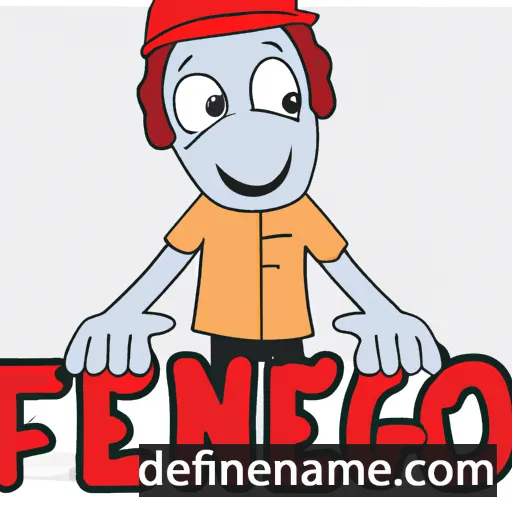 cartoon of the name Freng