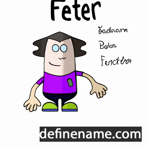 Fretteret cartoon