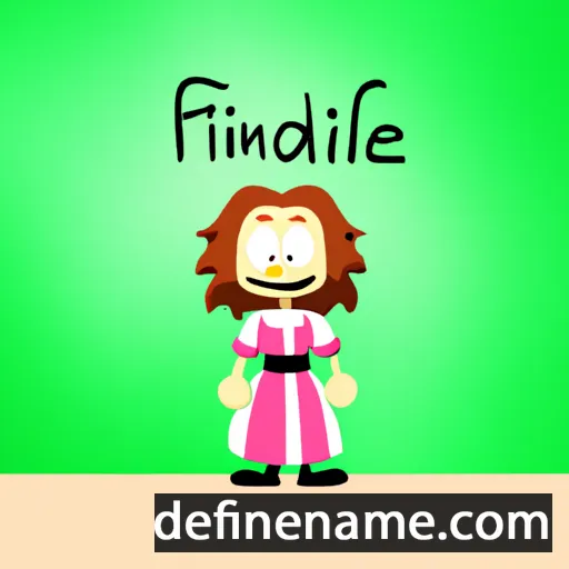 cartoon of the name Fridoline