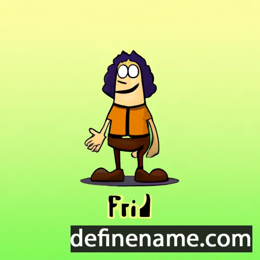 Fridrih cartoon