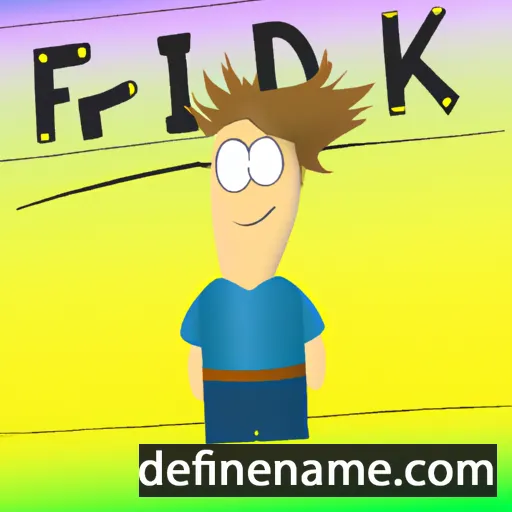 Fridrik cartoon