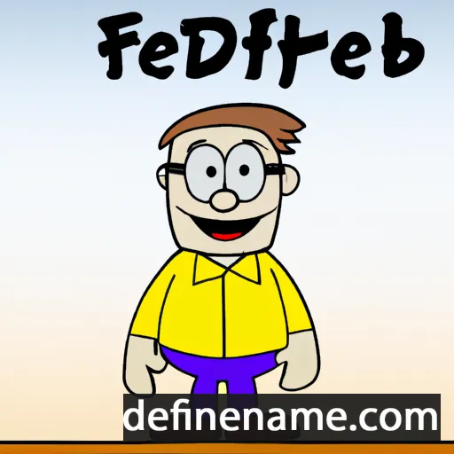 Friedebert cartoon