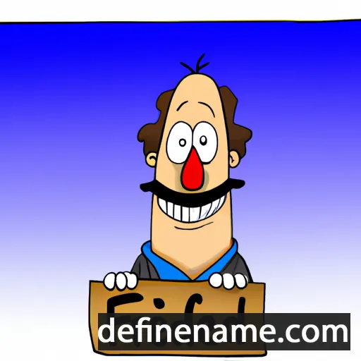 cartoon of the name Friedolf