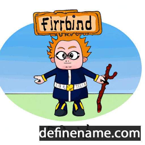 Friðfinnur cartoon