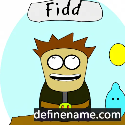 Friðsemd cartoon