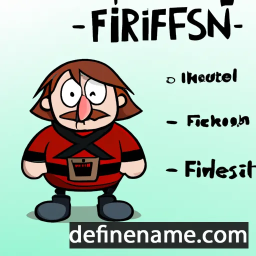 Friðsteinn cartoon