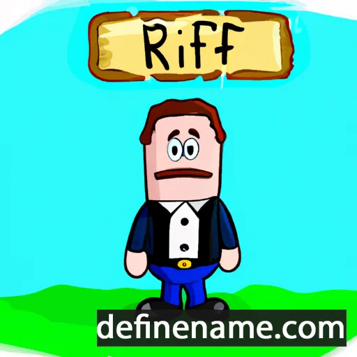 cartoon of the name Frith