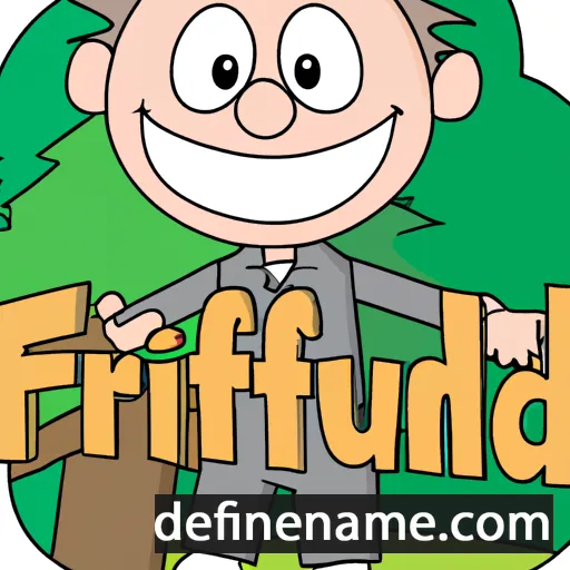 cartoon of the name Frithuwald