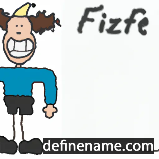 cartoon of the name Fritze