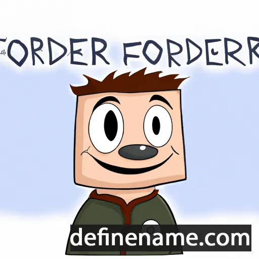 cartoon of the name Froder