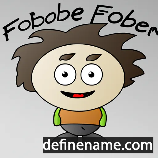 cartoon of the name Frodobert